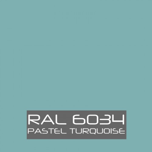 RAL 6034 Pastel Turquoise tinned Paint